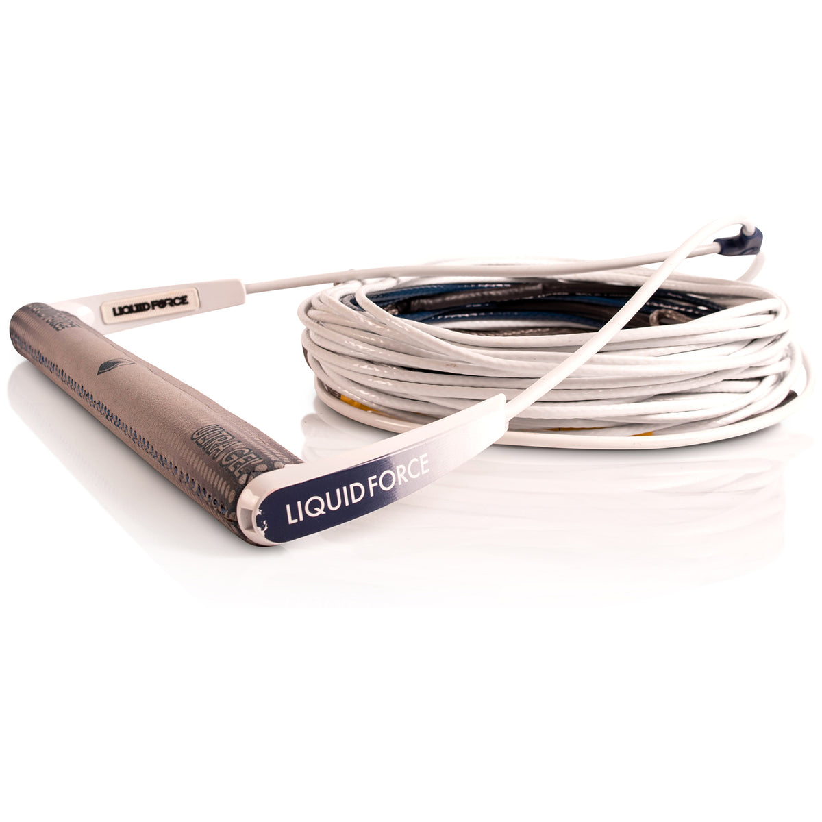 Liquid Force Harley Ultra Gel Handle + Vision 75 ft Mainline White
