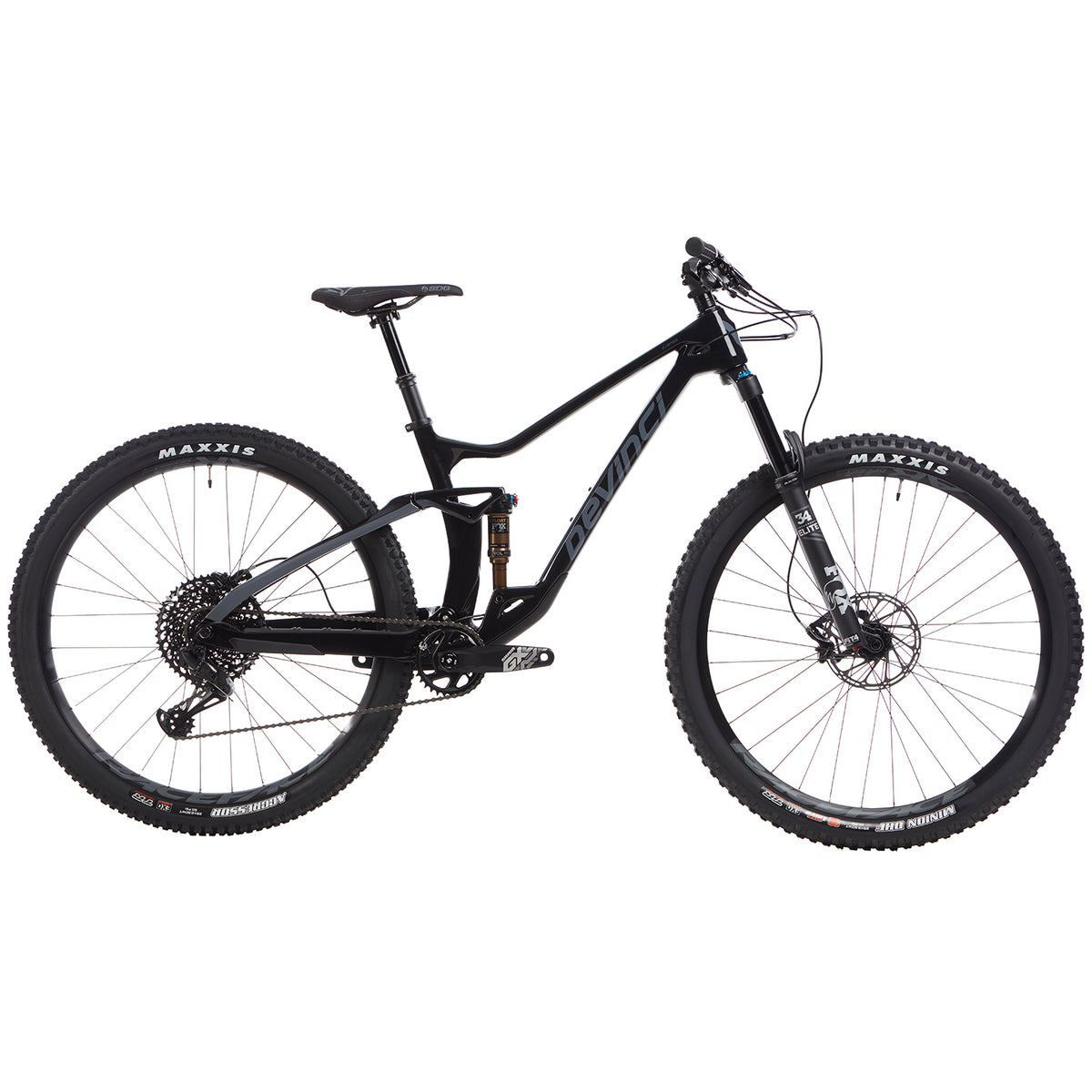 Devinci Django Carbon 29 GX 12s Complete Mountain Bike 2020 Gloss / Black Mystery