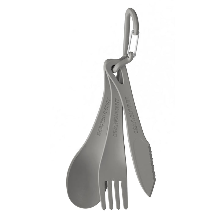 Sea to Summit Delta Cutlery Set Titanium Grey
