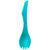Sea to Summit Delta Spork With Knife Pacific Blue
