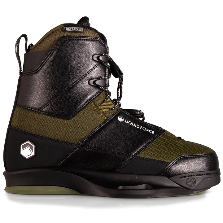 Liquid Force Peak 6X Wakeboard Bindings 2020 Black/Green