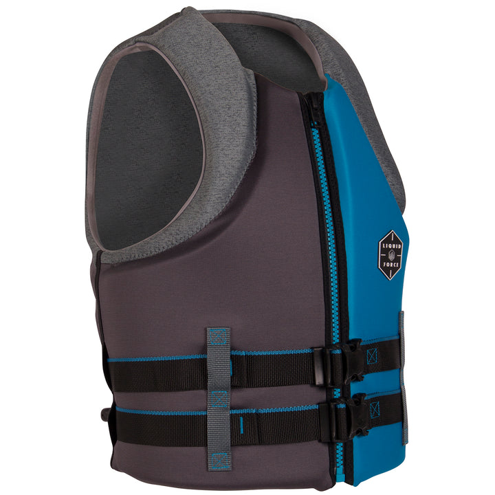 Liquid Force Hinge CGA Wake Vest 2021 Blue/Grey