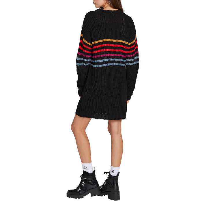 Volcom Move On Up Dress - Women's Black Combo