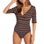 Volcom Strype Hype Bodysuit - Women's Stripe