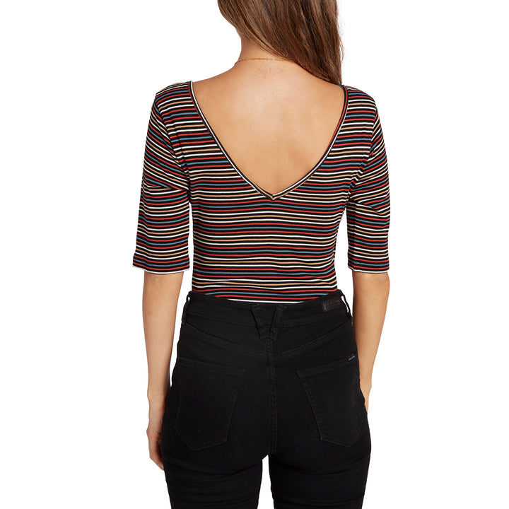 Volcom Strype Hype Bodysuit - Women's Stripe