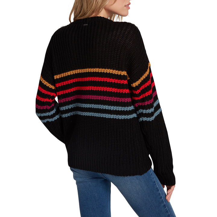 Volcom Move On Up Sweater - Women's Black Combo