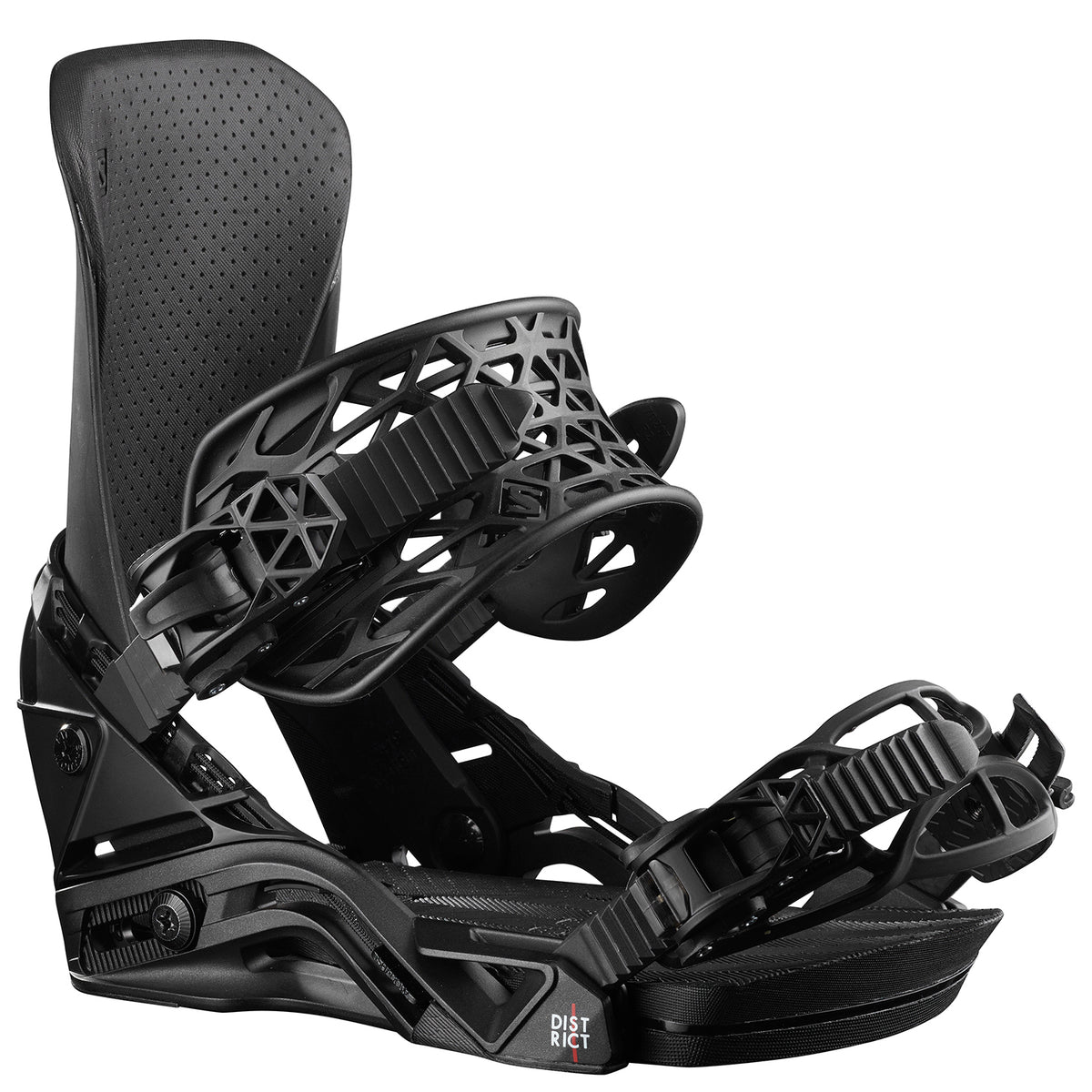 Salomon District HPS Snowboard Bindings 2020 Black