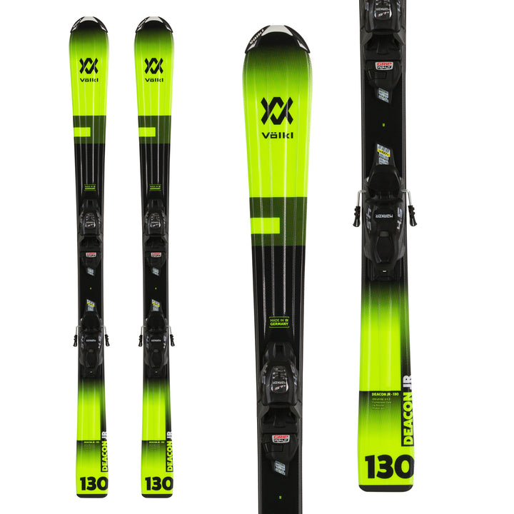 Völkl Deacon Junior Skis + 7.0 vMotion Jr Bindings - Kids' 2020