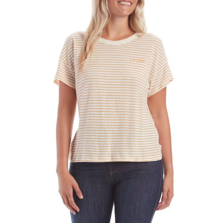 Rhythm Oasis T-Shirt - Women's Mustard