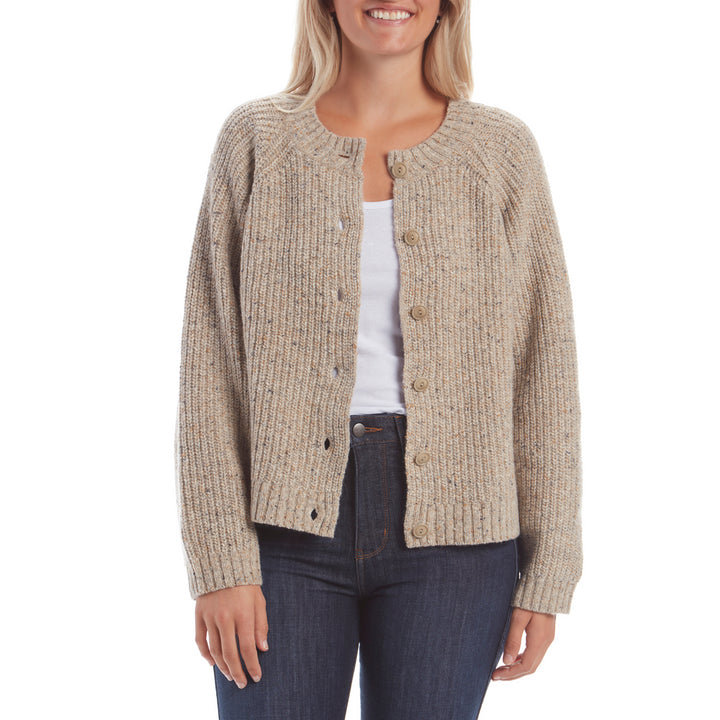Mollusk Amelia Cardigan Sweater - Women's Oatcake