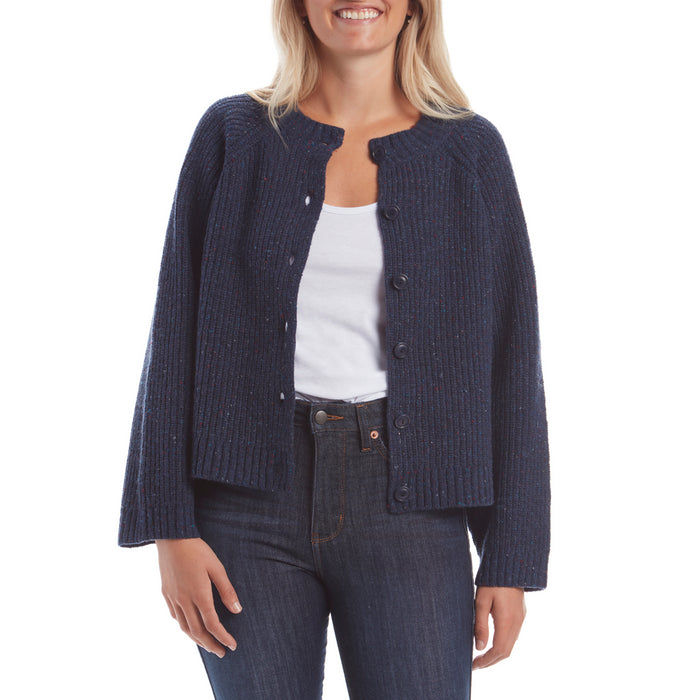 Mollusk Amelia Cardigan Sweater - Women's Navy