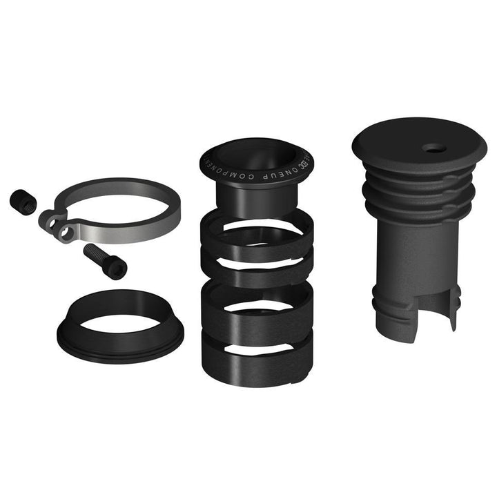 OneUp Components EDC Stem Cap and Preload Kit Black