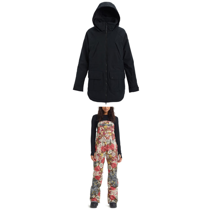Burton Prowess Jacket + Burton Avalon Bib Pants - Women's