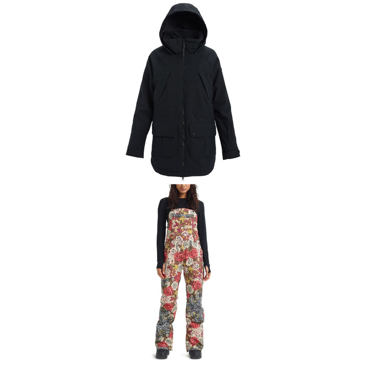 Burton Prowess Jacket + Burton Avalon Bib Pants - Women's