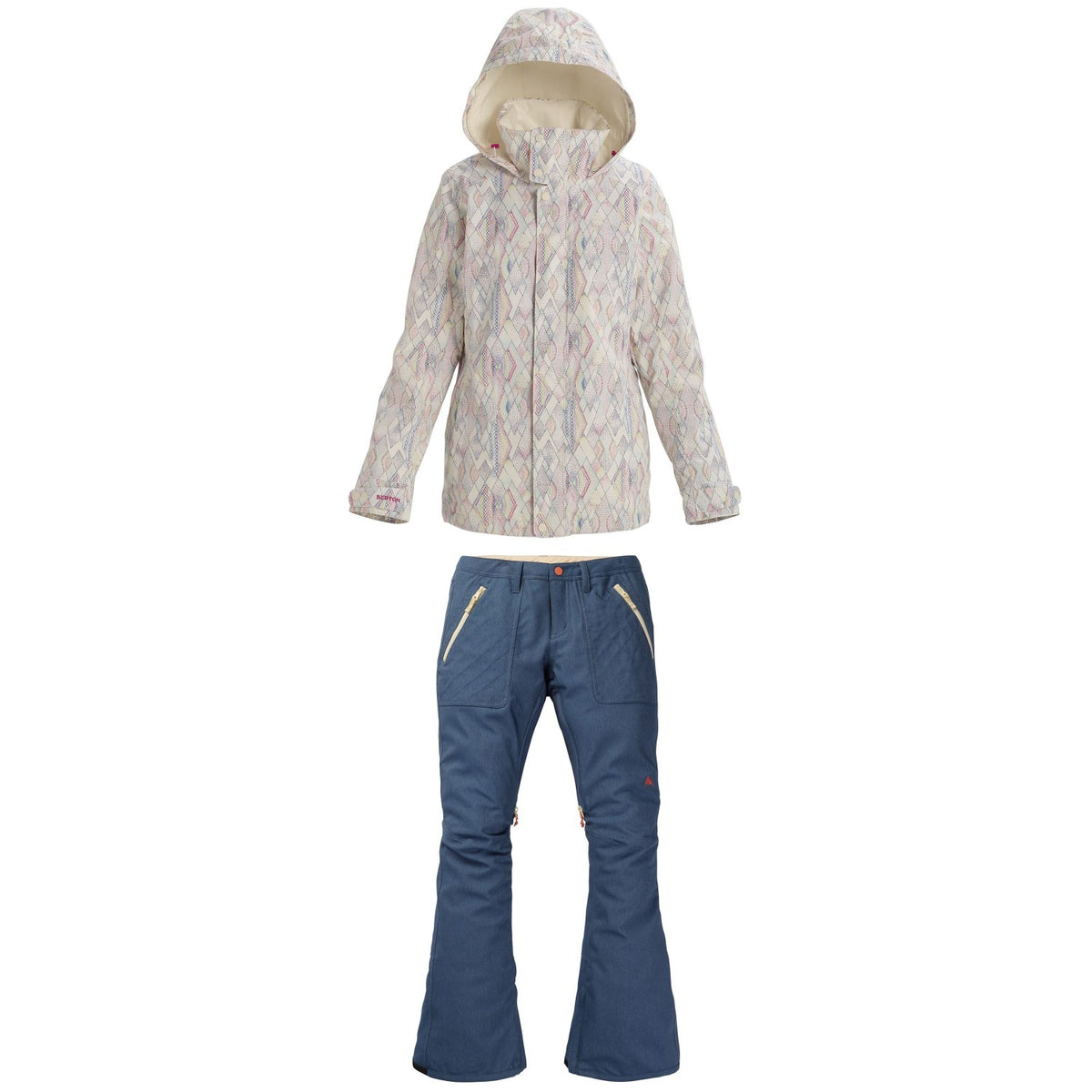 Burton Jet Set Jacket + Burton Vida Stretch Denim Pants - Women's