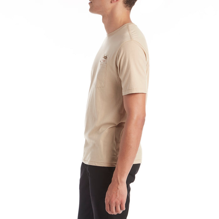 Brixton Spring Pocket T-Shirt Vanilla