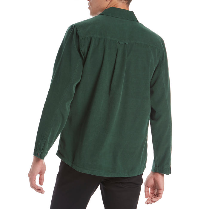 Mollusk Builder Shirt Deep Forest Corduroy
