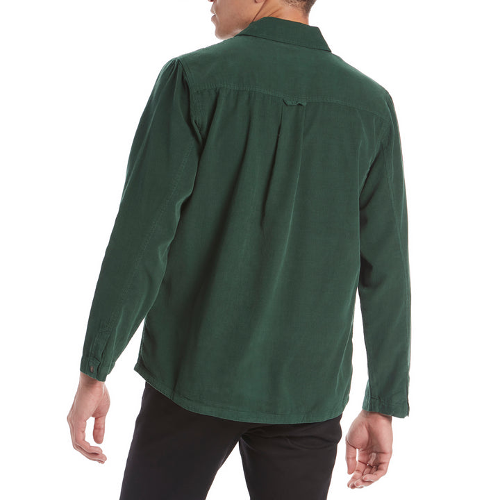 Mollusk Builder Shirt Deep Forest Corduroy