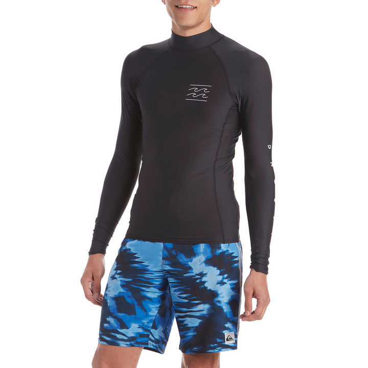 Billabong Unity Performance Fit Long Sleeve Rashguard Black