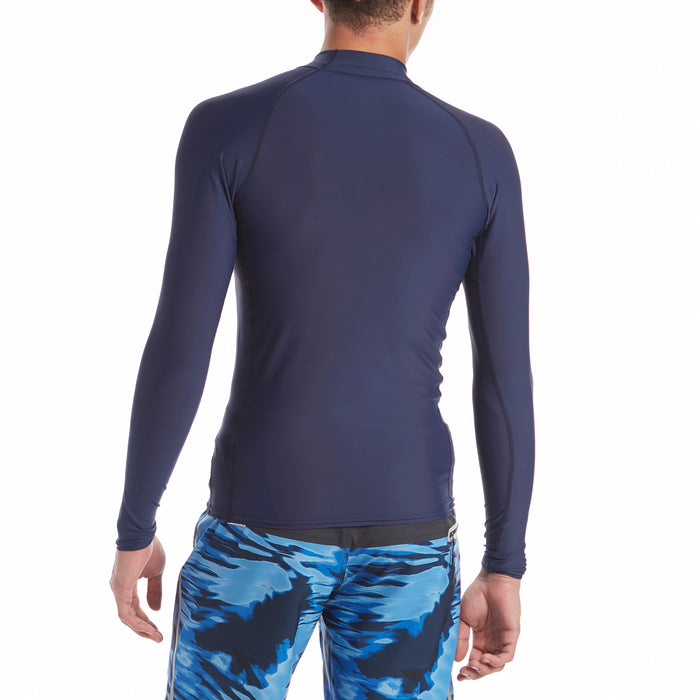 Billabong Union Performance Fit Long Sleeve Rashguard Navy