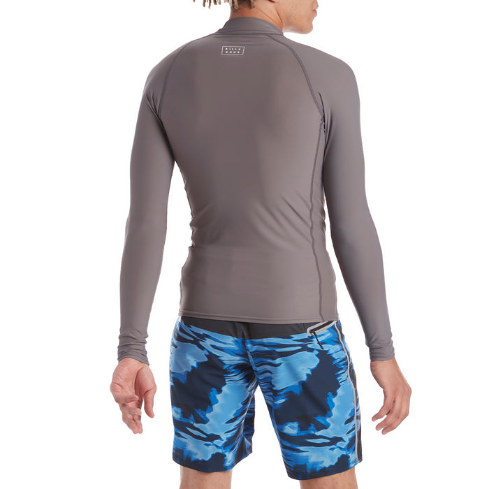 Billabong All Day Wave Performance Fit Long Sleeve Rashguard Charcoal
