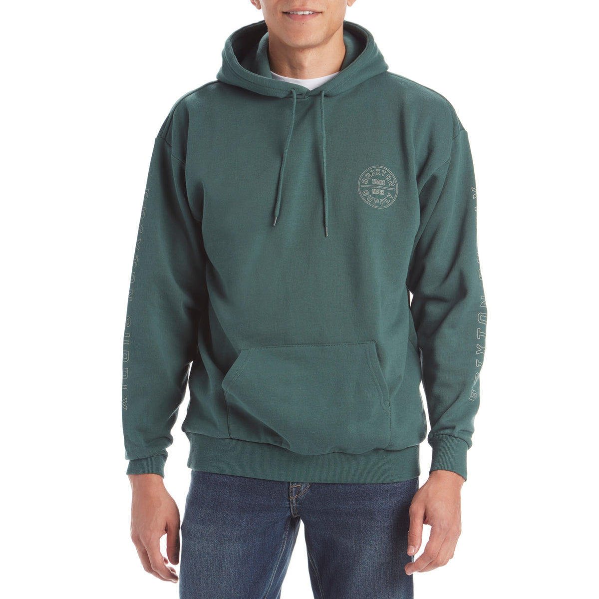 Brixton Oath IV Hoodie Emerald