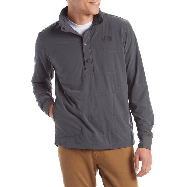 The North Face 1/4 Snap Mountain Sweatshirt Asphalt grey