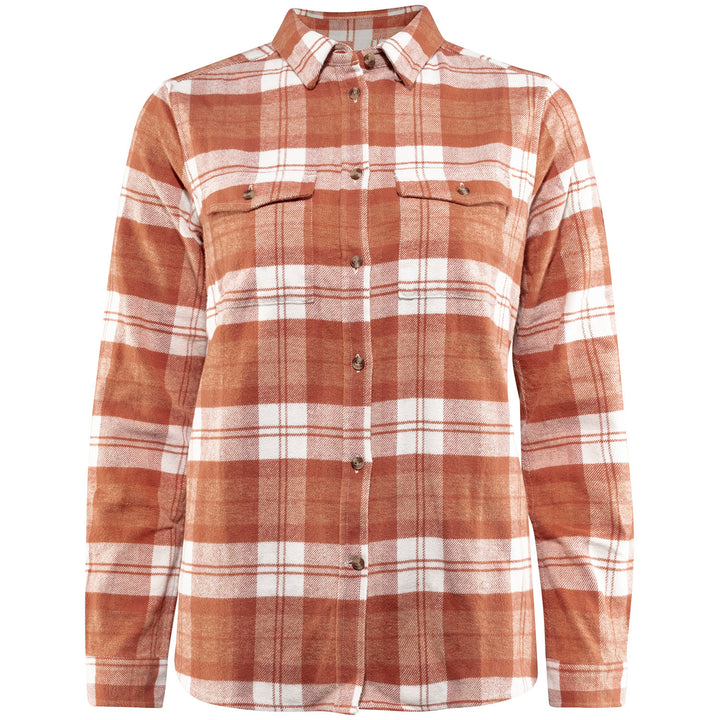 Fjallraven Övik Heavy Flannel Shirt - Women's Terracotta Pink