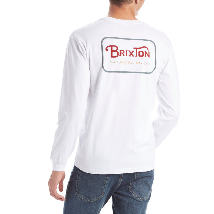 Brixton Grade IV Long-Sleeve T-Shirt White