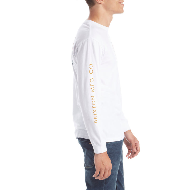 Brixton Grade IV Long-Sleeve T-Shirt White