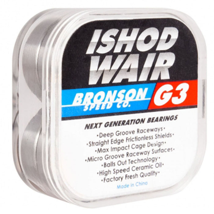 Bronson Speed Co. Ishod Wair Pro G3 Skateboard Bearings