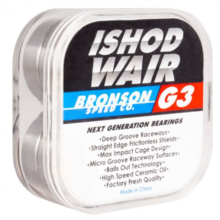 Bronson Speed Co. Ishod Wair Pro G3 Skateboard Bearings