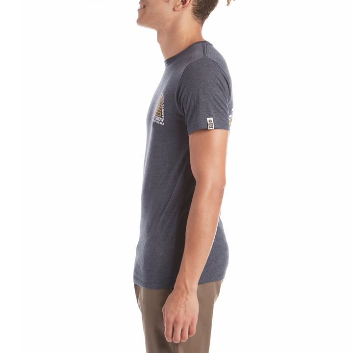 Salty Crew Horizon T-Shirt Navy Heather