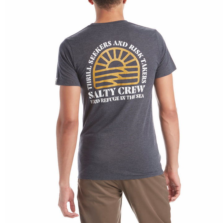 Salty Crew Horizon T-Shirt Navy Heather