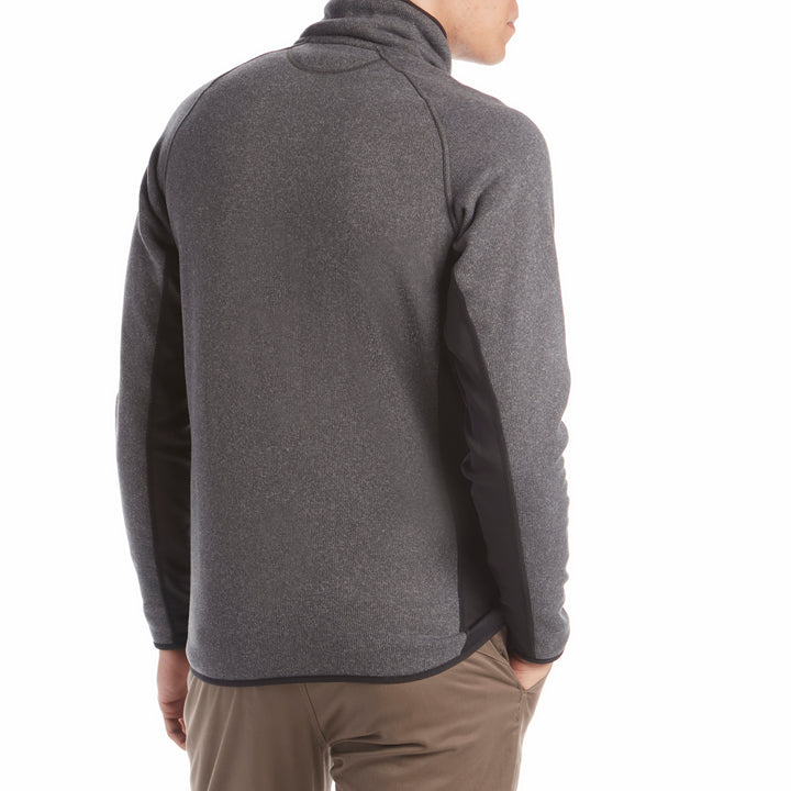 Patagonia Performance Better Sweater® 1/4 Zip Fleece Jacket Forge Grey w/Black