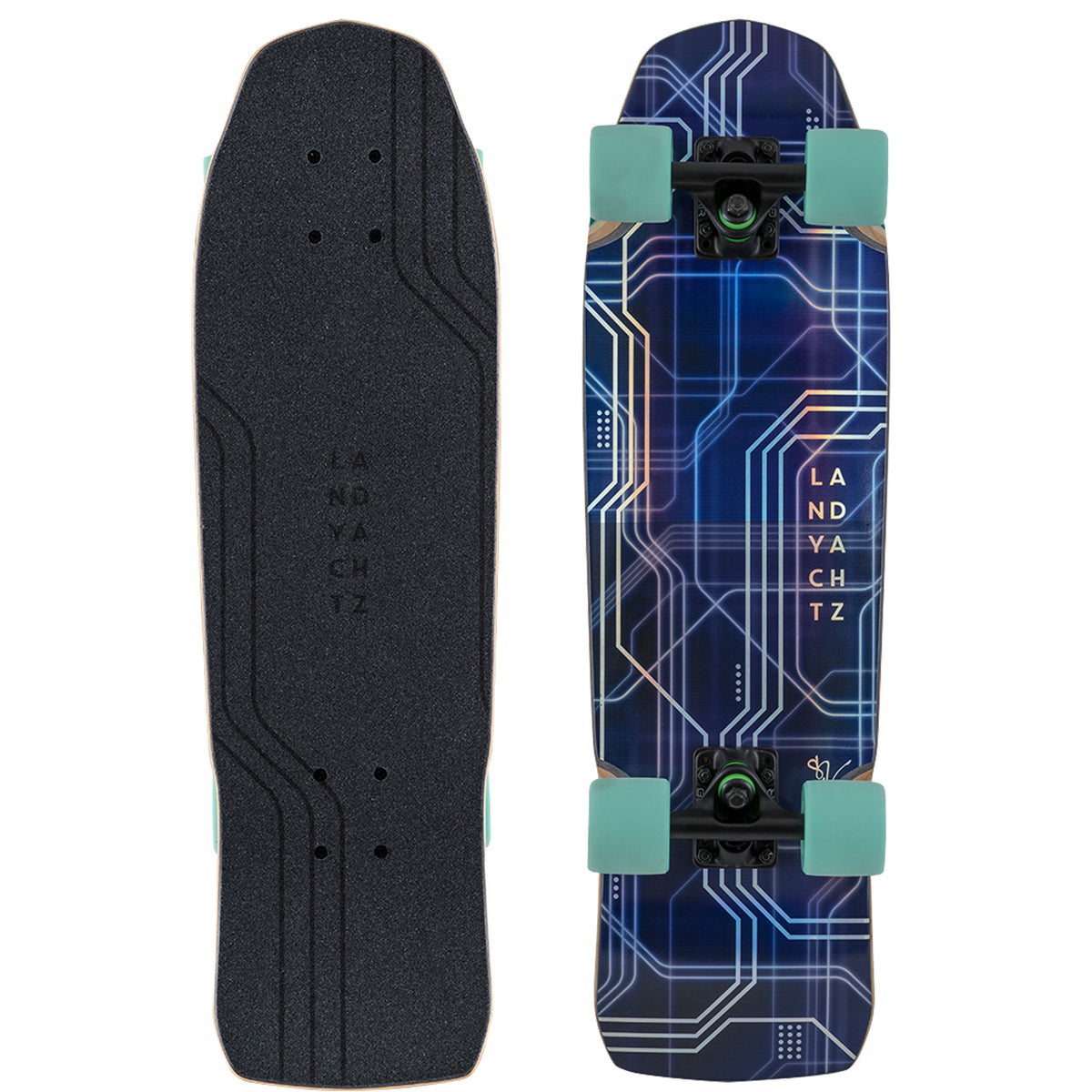 Landyachtz Dinghy Relay Cruiser Skateboard Complete