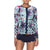 Roxy 1mm Pop Surf Front Zip Scallop Wetsuit Jacket - Women's Navy