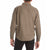 Vissla Isolation Long-Sleeve Flannel Shirt Tarp