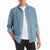 Banks Shadow Long-Sleeve Chambray Shirt Stone Blue