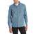 Banks Shadow Long-Sleeve Chambray Shirt Stone Blue