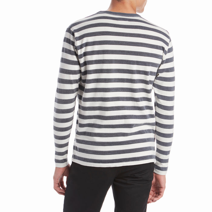 Banks Lochie Fleece Sweater Dirty Denim