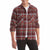 Brixton Archie Long-Sleeve Flannel Shirt Maroon