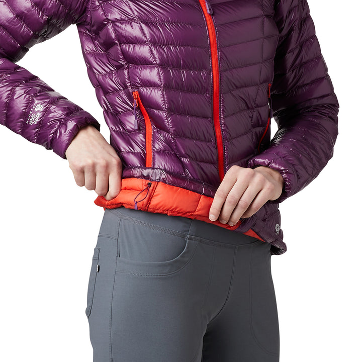 Mountain Hardwear Ghost Whisperer™ Hooded Down Jacket - Women's Cosmos Purple