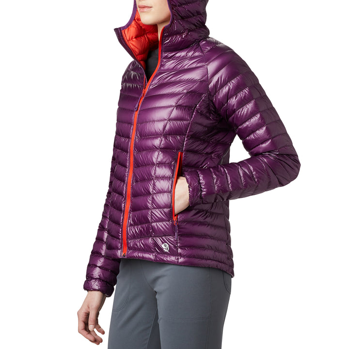 Mountain Hardwear Ghost Whisperer™ Hooded Down Jacket - Women's Cosmos Purple