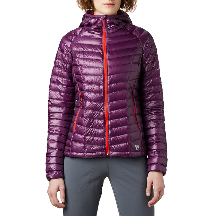 Mountain Hardwear Ghost Whisperer™ Hooded Down Jacket - Women's Cosmos Purple