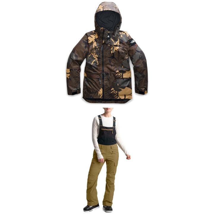 The North Face Superlu Jacket + The North Face Freedom Bibs - Women's