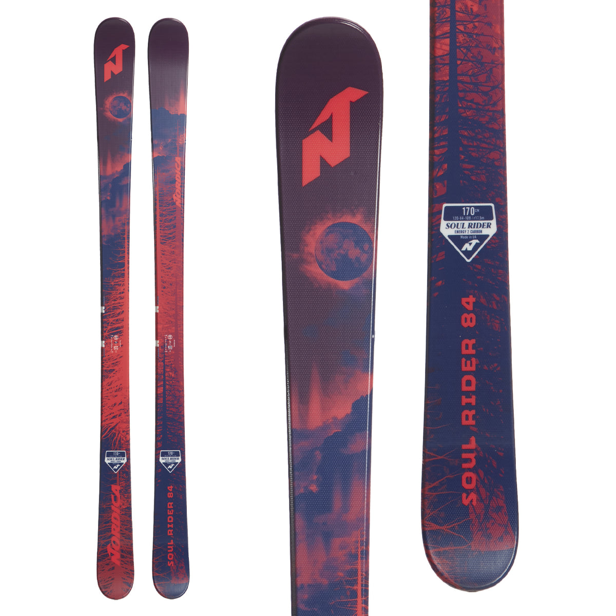 Nordica Soul Rider 84 Skis 2019