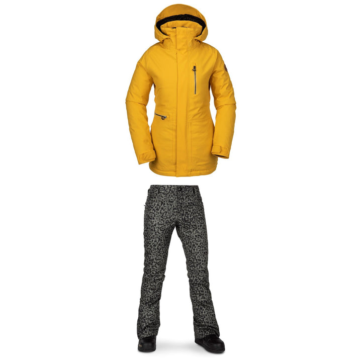 Volcom Shelter 3D Stretch Jacket + Battle Stretch Pants - Women's 2019