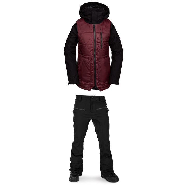 Volcom Vault 4-in-1 Jacket + Volcom Leo 9.0 Stretch Pants - Women's