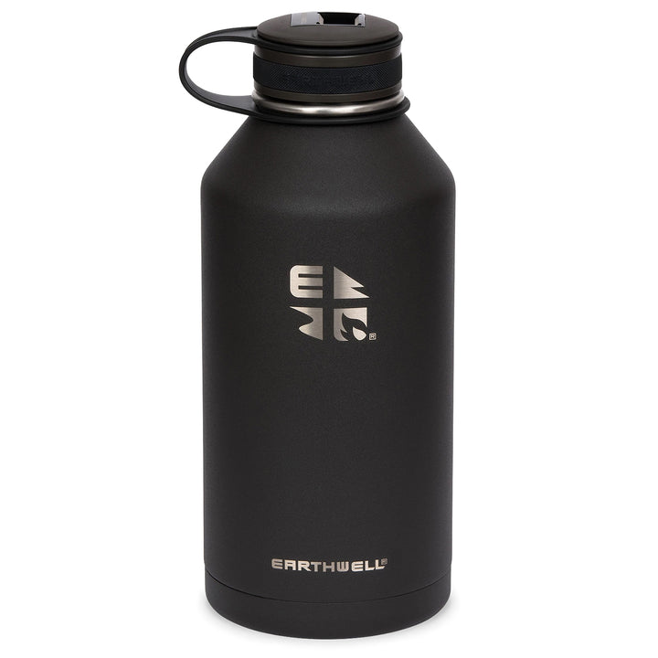 Earthwell 64oz Kewler™ Opener Bottle Volcanic Black